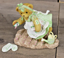 Cherished Teddies Melody #107027 Plant Some Love Garden Figurine 2002 AS IS picture