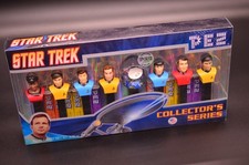 2008 Star Trek Original Series Collector's Series PEZ Dispenser Set of 8 In Box picture