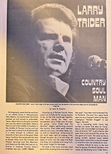 1974 Country Musician Larry Trider picture