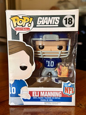 Funko Pop Eli Manning #18 New York Giants NFL Removable Helmet picture