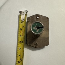 antique mortise lock was manufactured by the National Lock Company  N.L. Co. picture