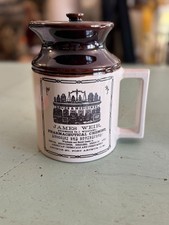 Vintage 1970s Abenakis Handcrafted Reproduction 19th Century Crock Pitcher picture