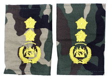 Afghan ~ Afghanistan National Army Turan Jenral Major General Shoulder Marks OEF picture