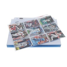 New 15 PK - BCW LaserWeld 9 Pocket Side Load Card Pages Sheet Protector 3 Ring picture