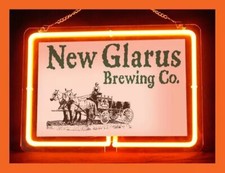 New Glarus Brewing Acrylic 14