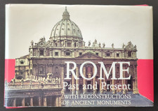 Rome Past and Present w/Reconstructions of Ancient Monuments Guide Book Vtg picture