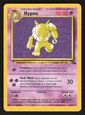 English LP Hypno (23) 23/62 FO Unlimited Pokemon Fossil picture