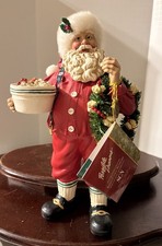 1998 Possible Dreams Clothtique A Snack for Santa Figurine In Box picture