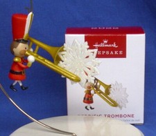 Hallmark Christmas Ornament Terrific Trombone 2022 Marching Band Soldier NIB picture