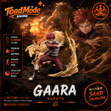 TM‑422 Naruto Shippuden Gaara Figure 13cm Sand Attack Pose Used No Box KS/S/T/P picture