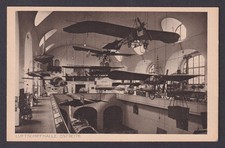 Vinatge postcard GERMANY, Munich, Airship Hall East Side in Museum picture