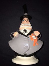 Nightmare Before Christmas Glazed Ceramic Vintage Mayor Bank - Schmid 1993 picture