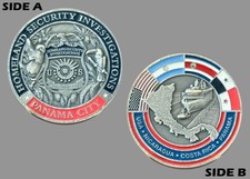 HS Investigations Panama City Central America Challenge Coin  M#7 picture