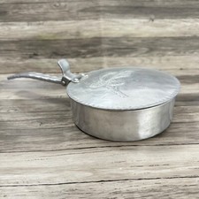 Vintage Everlast Silent Butler Crumb Catcher Metal 552 Hand Forged Acorn Pattern picture