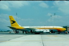 n317  HK-1974  AEROCONDOR COLOMBIA  B720B  KODAK SLIDE picture