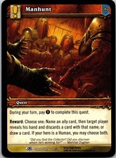 2007 Manhunt 291/319 Common World of Warcraft WOW TCG CCG picture