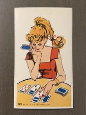 RARE 1962 MATTEL DYNAMIC TOY JUMBO BARBIE CARD #143 picture