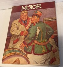 Vintage MOTOR Magazine-March 1939 picture