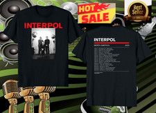 Interpol Tour American 2023 And North Band S-5xl Medium Shirt Unisex Large Rock picture