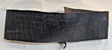 Vintage Buco Leather Kidney Belt Adjustable Collector picture