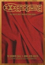 1996 XXXenophile Trading Card Game Vintage Print Ad/Poster TCG CCG Promo Art 90s picture