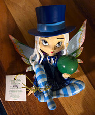The Hamilton Collection Fairies of Oz Wizard Fairy Figurine Sculpture w/ COA picture