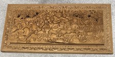 Vintage Balinese Wood Carving Deli Sri The Naga Tri Hita Karana 24