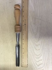 VINTAGE BUCK BROTHERS 13/16 GOUGE SOCKET CHISEL  13