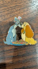 DLR - Annual Passholder 2008 Dining Pin - Lady & the Tramp picture