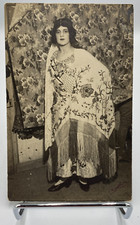 Vtg c.1900's RPPC Women Wearing Gypsy Clothing Flapper Paris France Postcard picture