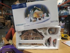 Dept 56 Snow Village A Home In The Making Habitat For Humanity WITH BONUS BENCH picture