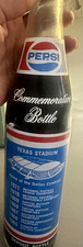 Pepsi Dallas Cowboys 1971 World Champs Commemorative Soda Bottle 16 fl oz picture