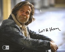 WILLIAM H MACY SIGNED 8x10 PHOTO SHAMELESS FRANK GALLAGHER FARGO - BECKETT COA picture