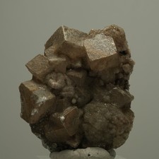 Quartz, analcime, calcite, prehnite on matrix Streep Mine, Goboboseb, Namibia picture