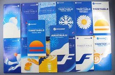 FINNAIR AIRLINE TIMETABLE X 14 - 1997 - 2007 FINLAND picture