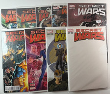 Secret Wars #1-9 Complete 2015 Marvel 1:20 1:25 Variants Alex Ross NM picture