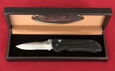 BENCHMADE PRODUCTION NO. 909 PAT. RE41,259 - 154CM STEEL - LUCIEN PICCARD BOX picture