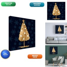 Trademark Fine Art 'Blue Sophisticated Christmas I' Canvas Art 14x14 picture