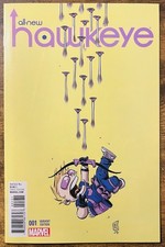 ALL-NEW HAWKEYE 1 NM SKOTTIE YOUNG COVER KATE BISHOP MARVEL COMICS 2015 picture
