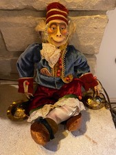 Vintage monkey court jester 14” picture