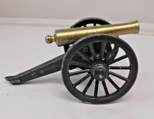 Vintage Penncraft Mt. Penn PA Cast Iron Brass Miniature Cannon Civil War Style picture