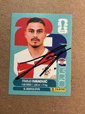 Franjo Ivanovic, Croatia 🇭🇷 World Cup 2026 Panini Original Signed picture