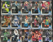 2024 Upper Deck Women of Marvel Complete Your Set You Pick Base Parallel Insert picture