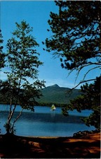 Postcard United States New Hampshire White Mountains Mt. And Lake Chocorua picture