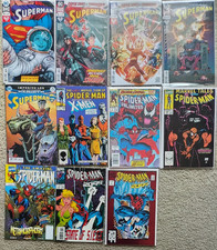 Comic Lot 11 Spider-Man 2099 1 Unlimited 1 Maximum Carnage Key Superman Rebirth picture
