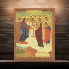 Icon of the Assumption of the Most Holy Theotokos 23x30 cm (9