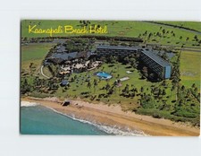 Postcard Aerial View of Kaanapali Beach Hotel Lahaina Maui Hawaii USA picture