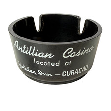 ANTILLIAN CASINO - HOLIDAY INN CURACAO Souvenir VINTAGE ASHTRAY picture