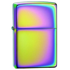 Zippo Windproof Lighter Classic Spectrum Plain Multi Color Chrome Plated (151) picture