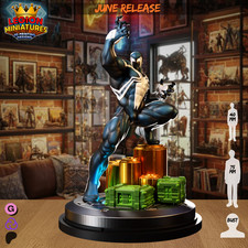 Venom Space Knight Resin Sculpture Statue Model Kit Unpainted/Unassembled picture
